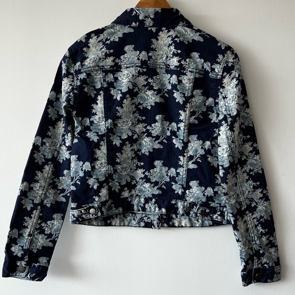 Floral GAP jean jacket - Picture 4 of 4